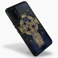 thumbnail image 2 of DALUX MetKase Hybrid Slim Phone Case Compatible with Cricket Dream 5G / Innovate 5G / AT&T Radiant Max 5G (2021) - Antique Cross, 2 of 3