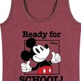 thumbnail image 3 of Mickey & Friends - Ready For School - Women's Racerback Tank Top, 3 of 5
