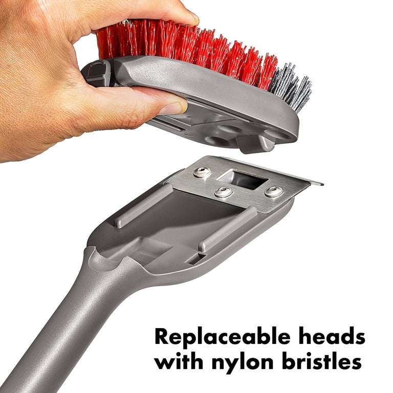 OXO Nylon Grill Brush with Replaceable Head photo 4