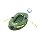 thumbnail image 5 of Bote inflable de PVC resistente con remos y balsa flotante para familias, adultos y niños. verde, 5 of 8