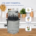 thumbnail image 1 of 2L Ice Crusher Shaver Portable Hand Crank Ice Machine for Home Ice Ice Chip Ice Manual A, 1 of 9