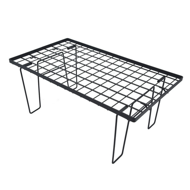 Mesa Para Barbacoa, Material De Hierro, Mesa Plegable Para Parrilla, Gran Practicidad, Fácil De Limpiar Para Exteriores, Para Acampar, Para Barbacoa