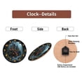 thumbnail image 7 of Fantasy Castle Wall Clock with Enchanted Forest Design 10-Inch Silent Wooden Wall Clock, Battery Operated (AA Batteries Not Included), Artistic Home Decor, 7 of 7
