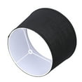 thumbnail image 3 of ALUCSET Abat-Jour en Lin 2 Tons 10 x 12 x 8 Pouces, Noir et Blanc (2 Pack), 3 of 9