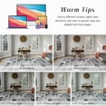 thumbnail image 2 of Balacho Modern Geometric Floral Black Area Rug, 6' x 9', 2 of 8