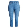 thumbnail image 4 of Time and Tru Women's Capri Jeggings, Sizes XS-XXXL, 4 of 4