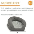 thumbnail image 3 of K&H Pet Products Ortho Bolster Sleeper Orthopedic Dog Bed Gray Medium 30 Inches, 3 of 7