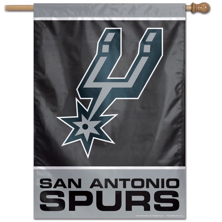 WinCraft San Antonio Spurs 28 x 40 Single-Sided Vertical Banner