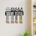 thumbnail image 3 of Medal Hanger Basketball Medal Hanger for Basketball Medals Sports Award Home, 3 of 5