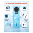 thumbnail image 2 of Hydration Backpack with 3L Water Bladder, Molle Hiking Pack, 2 of 7