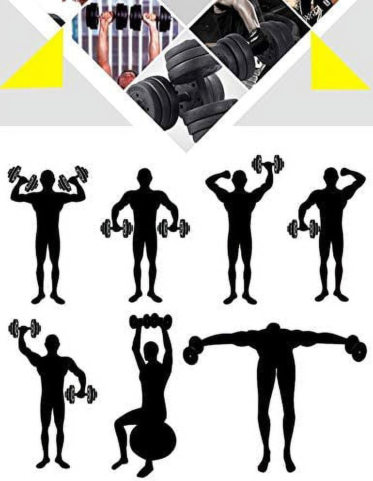 Librala Adjustable Dumbbells Weight Set Dumbbell Weights Exercise & Fitness Equipment w/ 4 Spinlock Collars for Women & Men Home Gym Strength Training 44 pounds