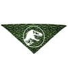 Jurassic World Logo Bandana for Dogs, Green Camo | Dinosaur Dog Bandana, Green Camo Bandana For Small/Medium Dogs | Cute and Comfortable Dog Apparel & Accessories