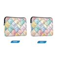 thumbnail image 7 of FORMRS 15-15.6 inch Laptop Sleeve Case Soft Carrying Quilted Computer Bag Cover, Colorful Geometric, 7 of 7
