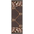 thumbnail image 2 of Stair Treads Fleur De Lis Floral Design Machine Washable Non Slip Backing, 8.5''X26'', 2 of 5