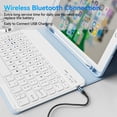 thumbnail image 3 of Funda con Teclado KVTVOU para iPad 10.2" 7ª-9ª Generación Inalámbrica, 3 of 9