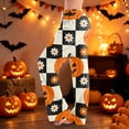 thumbnail image 2 of Cute Halloween Print Women Pajama Pants,Comfy Pj Bottom with Pockets & Drawstring,Stretch Casual Sleepwear, 2 of 5