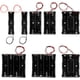 thumbnail image 1 of Paquete de 8 1/2/3/4 x 3,7 V 18650 Carcasa de soporte de batería Caja de almacenamiento de batería de plástico con cables (ranuras de 1/2/3/4) para soldar y conectar fácilmente Kuyhfg Bienvenido a Kuyhfg, 1 of 5