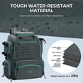 thumbnail image 4 of KastKing Fishing Tackle Backpack with Rod Holders-4 Tackle Boxes-Rain Cover,45L Large Storage for Fishing Gear-Bait Boss, 4 of 6