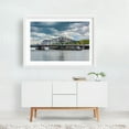 thumbnail image 2 of The Grand Avenue Bridge No. 2 - New Haven Connecticut Photography Bridge Waterfall Architecture Harbor Scenic Travel Poster Landscape White Framed Wall Art Print 5 x 7 inches, 2 of 3