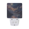 thumbnail image 5 of Yayeee LED Plug in Night Light for The Home with Auto Dusk to Dawn Light Sensors, 2 Pack, Ethereal Mountain, 5 of 6