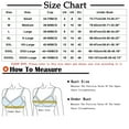 thumbnail image 2 of Gamivast Sexy Lace Bras for Women Plus Size Push Up Comfortable Bralette Breathable Seamless Wirefree Full-Coverage Everyday Bras Pink XXL BráSieres Para Mujer, 2 of 2