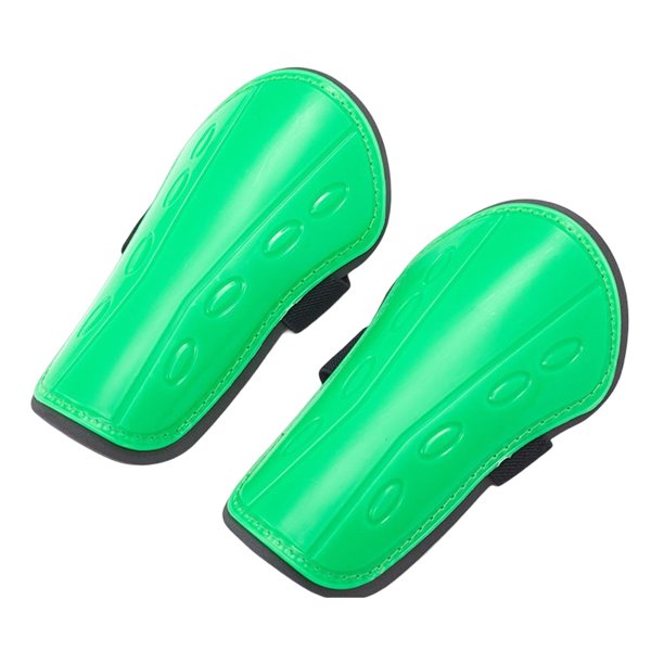 Soidarity Espinilleras de fútbol gruesas de doble capa de tela Premium cómoda protección de piernas rodillera ligera deporte adultos al aire libre Ropa Deportiva, Zapatos Verde Soidarity OD028991-05