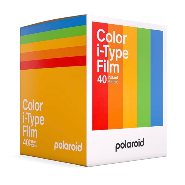 Paquete de películas Polaroid Instant Color I-Type 40 (40 fotos)