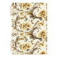 thumbnail image 2 of Luxury Retro Flowers Notebooks 2 Pcs 1-subject Journal 60 Sheets A5 College Ruled Paper Detachable Ring 8.3"x5.7", 2 of 8