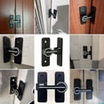 thumbnail image 3 of Pestillo de gancho Yjmei para puerta con bisagras de 180 grados, 3 of 5