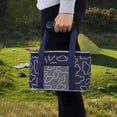 thumbnail image 2 of XYCCA Fashionable Picnic Lunch Thermal Bag Reusable School Storage Cool Box (Blue)-082603, 2 of 5