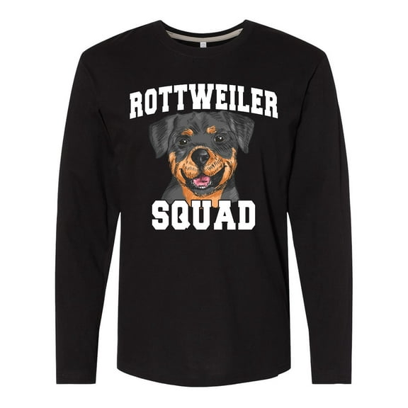 Inktastic Dog Rottweiler Squad Long Sleeve T-Shirt