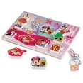thumbnail image 2 of Melissa & Doug Disney Minnie Mouse and Friends Wooden Chunky Puzzle (8 pcs), 2 of 2