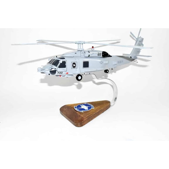 Sikorsky MH-60R Seahawk®, HSM-75 Wolf Pack, 16 Mahogany Scale Model