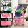 thumbnail image 2 of Contador de pasos Orzero para Pokémon Go Walker Pink, 2 of 8