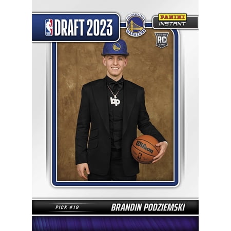 NBA 2023-24 Instant Draft Night Basketball Brandin Podziemski #16 (Rookie, Pick #19)