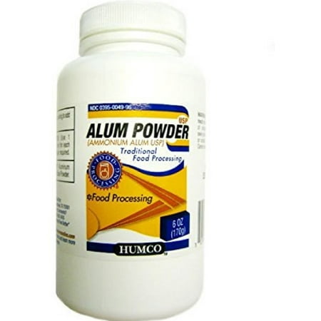 4 Pack - Humco Alum Powder 6 oz