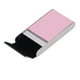 thumbnail image 1 of Pitillera de acero inoxidable, soporte para contenedor de cigarrillos, caja de cigarrillos portátil para hombres y mujeres, color rosa, 1 of 14