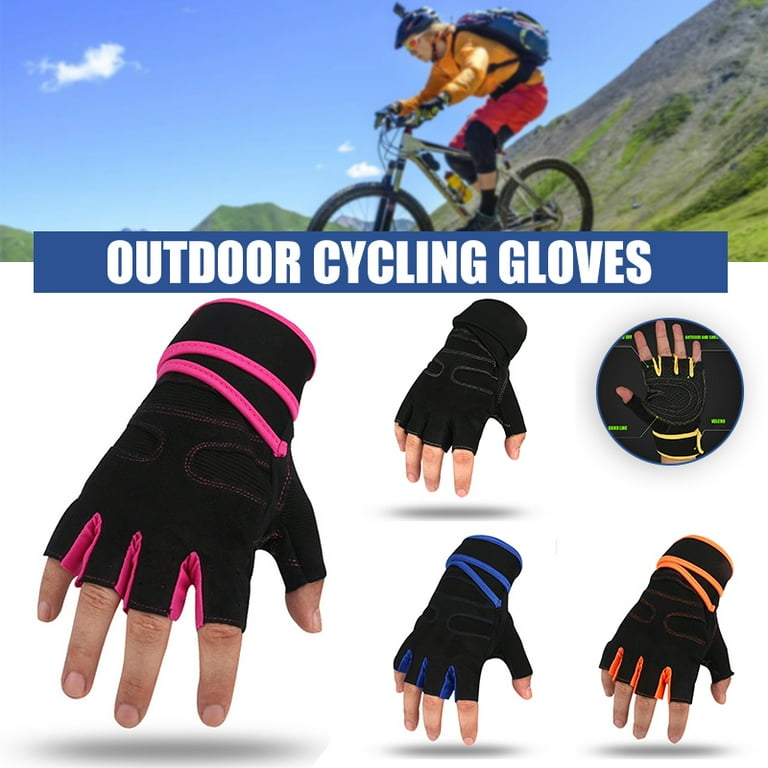 Mountain bike gloves online with wrist support