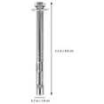 thumbnail image 5 of OUNONA 6 Pcs Drywall Anchors Expansion Screw Bolt Rust-resistant Bolts Nut, 5 of 8