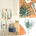 thumbnail image 5 of 30 PCS Artificial Eucalyptus Leaves Stems Faux Greenery Decor Fake Plant Branches Real Touch for Floral Arrangement Vase Wedding Bouquets Centerpiece, 5 of 7