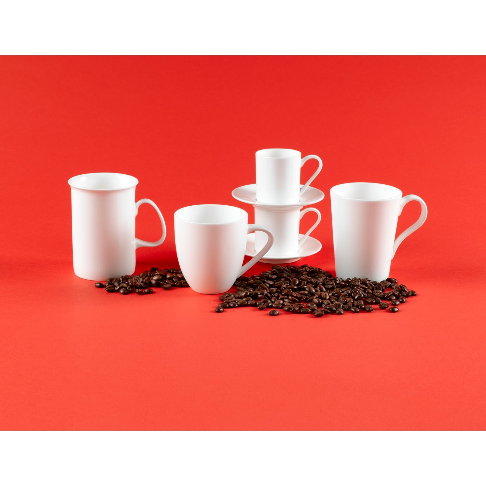 Red Vanilla Extreme 8 oz. Bone China Coffee Mug & Saucer & Reviews