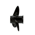 thumbnail image 6 of Quicksilver Black Diamond 3-Blade Aluminum Propeller, 9.3" Diameter x 10" Pitch, Right Hand Rotation, 6 of 6