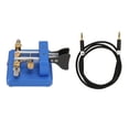 thumbnail image 1 of Double Paddle Morse Code Key, Stainless Steel CW Telegraph Key with Stable Contacts, Lightweight and Portable, for Radio Enthusiasts, Camping, POTA, SOTA, LOTA Indoor Use, 1 of 7