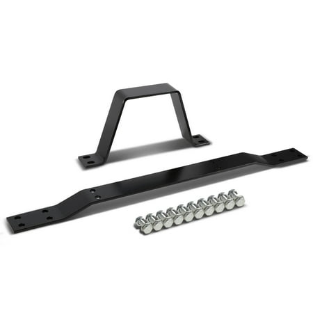 00 Loop - For 79-04 Ford Mustang SN95 Bolt-On Black Powder-Coated Steel Driveshaft Safety Loop-4th & 5th Gen 97 98 99 00 01 02 03