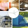 thumbnail image 2 of 35Inches Mini Ceiling Fan Travel Tent Fan 12V 20W Quiet Operation 5.5x2.1mm, 2 of 8