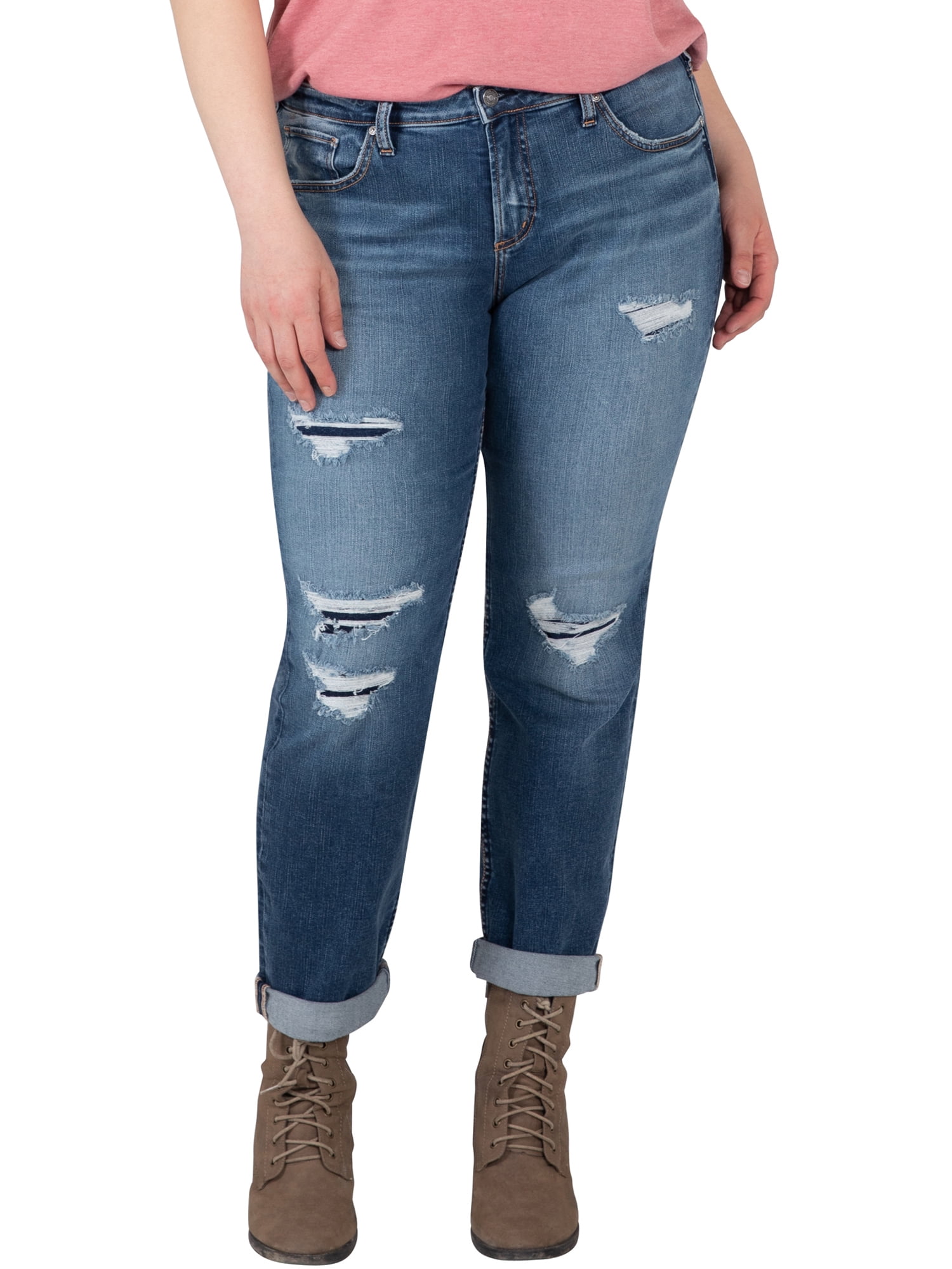 Beau Mid Rise Slim Leg Jeans 