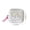 White, variant on Cute Heart Dots Sanitary Napkin Storage Bag, Portable Period Pouch for Purse Backpack, Tampon Holder and Menstrual Pad Organizer for School Travel, Mini Makeup Bag