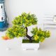 thumbnail image 2 of Plantas artificiales Cateissary Bonsai Pino pequeño con Maceta de plástico Amarillo, 2 of 6