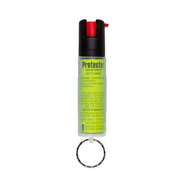 SABRE Dog Spray Protector Dog Deterrent with Keychain Maximum Strength