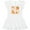 AA-White, variant on Inktastic Peach Fruit Party Girls Toddler Dress